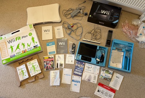 Nintendo wii black sports - nintendo,