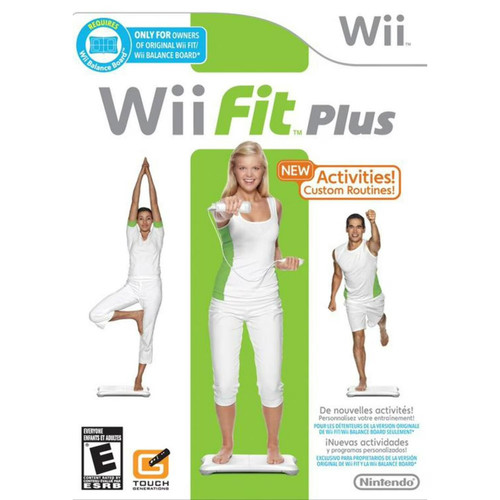 Nintendo wii fit plus - nintendo,
