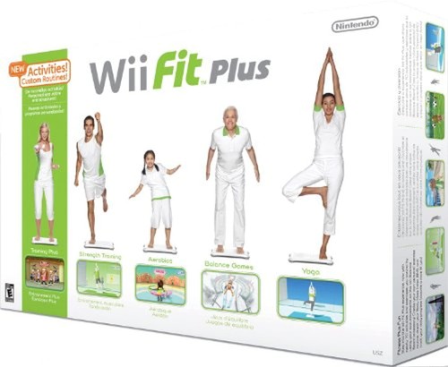 Nintendo wii fit plus con - wii,