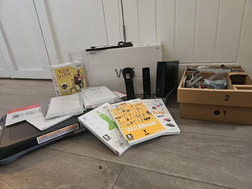 Console nintendo wii - console, nera